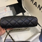 シャネル CHANEL ショルダー バッグ カメラ ケース スモール キャビア CC AS1367 B01937 N5329