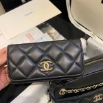 シャネル CHANEL ショルダー バッグ カメラ ケース スモール キャビア CC AS1367 B01937 N5326