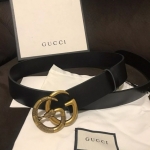グッチベルト GUCCI クイーンマーガレット レザーベルト  458949 CVE0T 1000