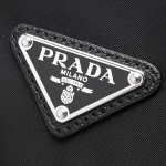プラダ PRADA ショルダーバッグ ヴェラ/VELA 三角ロゴプレート ブラック 1BD953 V44 F0002 V OOO メンズ レディース