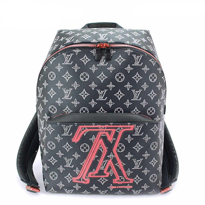 ルイ ヴィトン LOUIS VUITTON モノグラム インク アップサイドダウン アポロ バッグパック ネイビー M43676