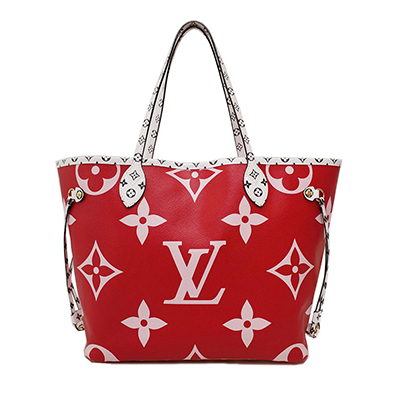 LOUIS VUITTON　ルイヴィトン ネヴァーフルMM　ジャイアントモノグラム　ルージュ　ピンク M44567