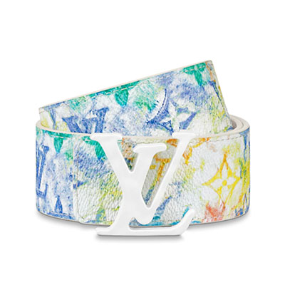 ルイヴィトン Louis Vuitton ベルト リバーシブル パステル MP279U モノグラム