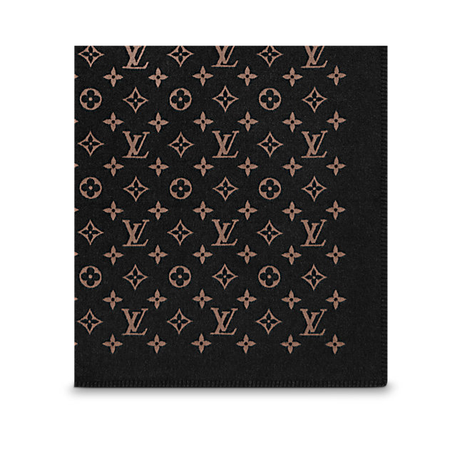 ルイヴィトン マフラー LOUIS VUITTON  プレッド・ネオ モノグラム M71128