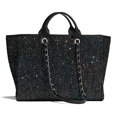 シャネル CHANEL バッグ cc ロゴ トートドーヴィル ビジュー A66941 B03429 N4150