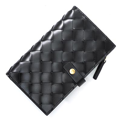 ボッテガヴェネタ BOTTEGA VENETA 2つ折り財布 小銭入れ付き レディース スパッツォラートカーフ 591686-vmbi1-8648