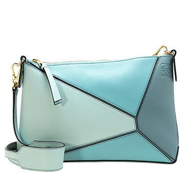ロエベバッグ LOEWE バッグ レディース ショルダーバッグ  [パズル ミニバッグ] ストーンブルーマルチ 322 30TS74 8880 