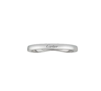 カルティエ バレリーナ ウェディング リング プラチナ B4092800