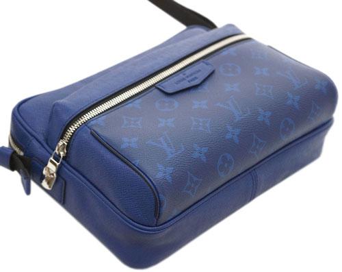 ルイヴィトン モノグラム+タイガ LV メンズ メッセンジャーバッグ アウトドア・メッセンジャー PM コバルトM30242