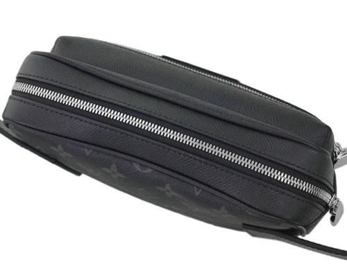 ルイヴィトン  バッグ モノグラム・エクリプス+タイガ ヴィトン LV メンズ ウエストバッグ クロスボディ バムバッグ・アウトドア ノワール M30245