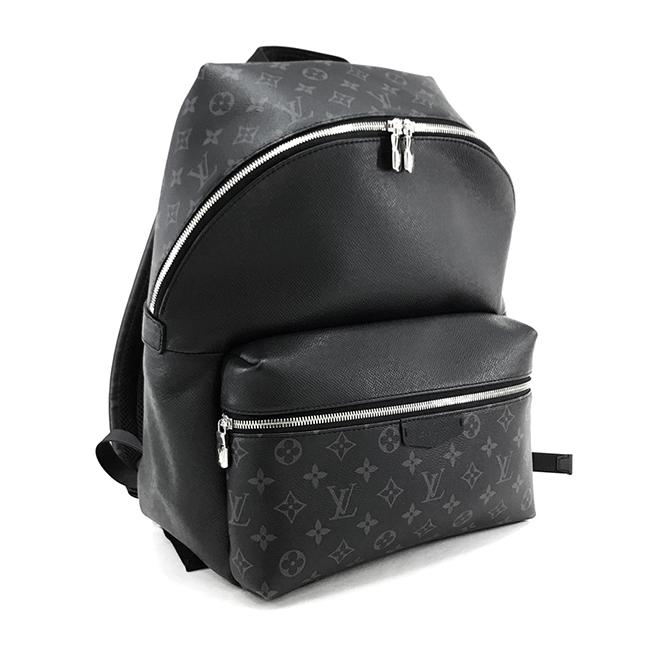 ルイヴィトン LOUIS VUITTON リュックサック デイパック ディスカバリー バックパック モノグラム エクリプス タイガ ノワール M30230
