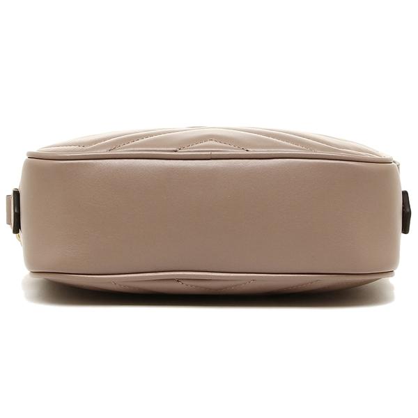 グッチ GUCCI ショルダーバッグ レディース GGマーモント ライトベージュ 448065 DTD1T 5729