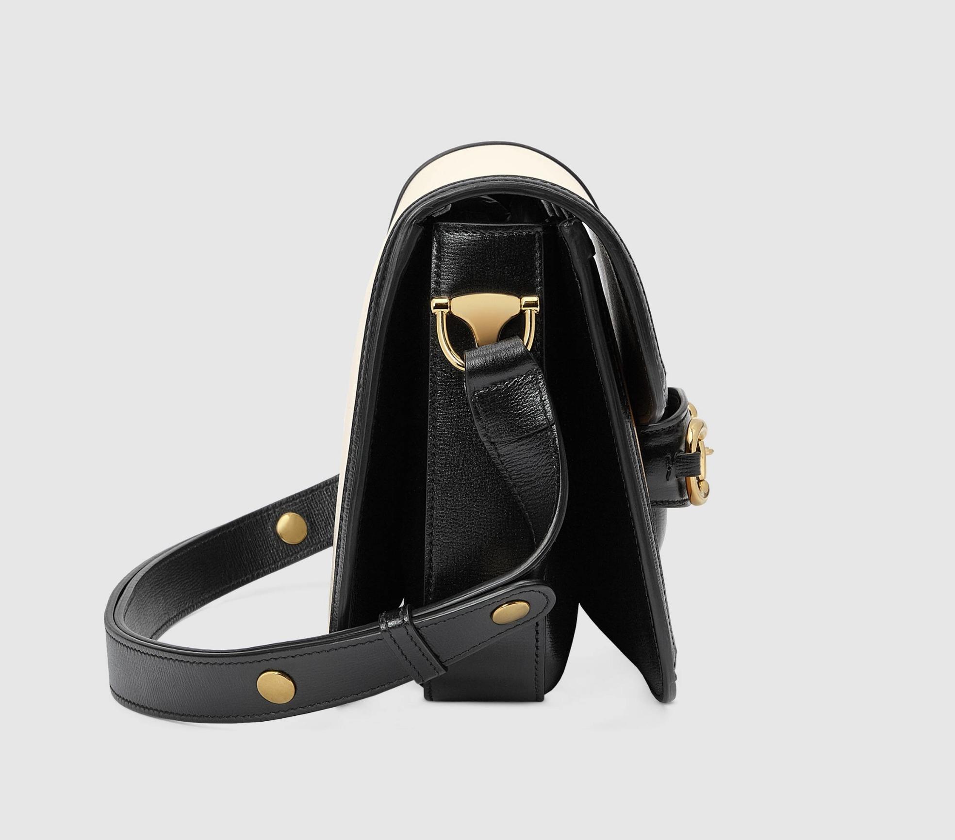 グッチ GUCCI ホースビット1955 スモールショルダーバッグ オレンジ/ホワイト 602204 18YLG 7783