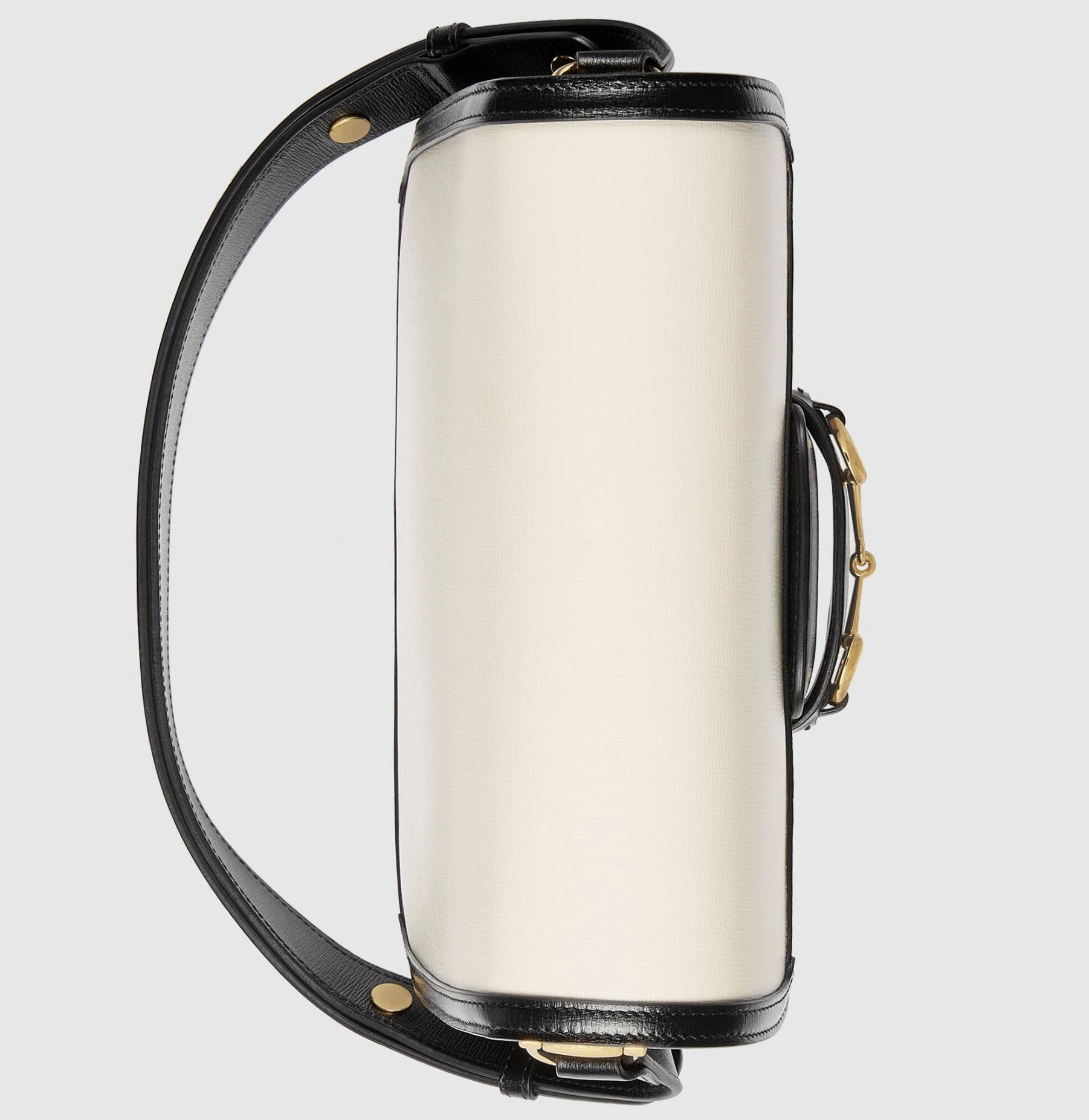 グッチ GUCCI ホースビット1955 スモールショルダーバッグ オレンジ/ホワイト 602204 18YLG 7783