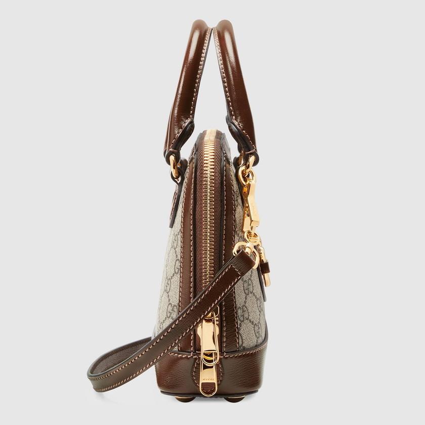 グッチ GUCCI ホースビット 1955 ミニ トップハンドルバッグ 2WAY ショルダーバッグ PVC レザー 640716/‎621220 92TCG 8563