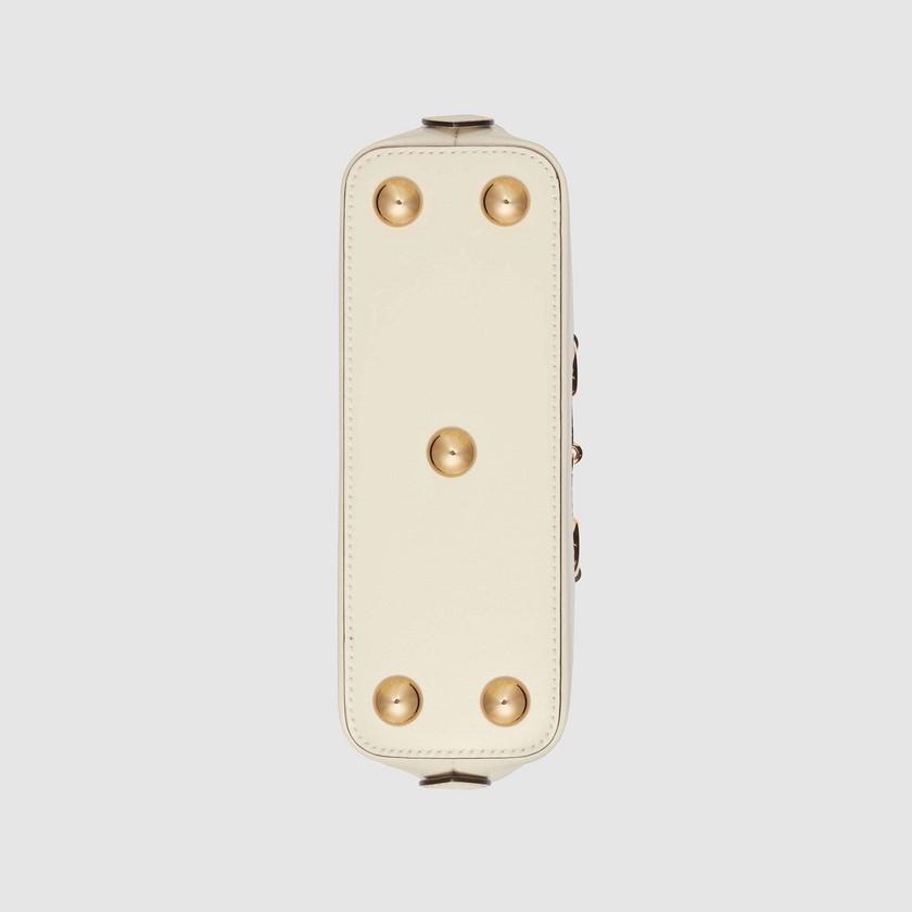 グッチ ホースビット 1955 ミニ トップハンドルバッグ 640716/‎621220 0YK0G 1000 レディース 2WAYバッグ