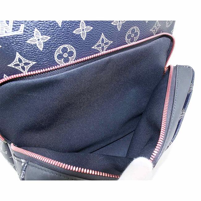ルイ ヴィトン LOUIS VUITTON モノグラム インク アップサイドダウン アポロ バッグパック ネイビー M43676
