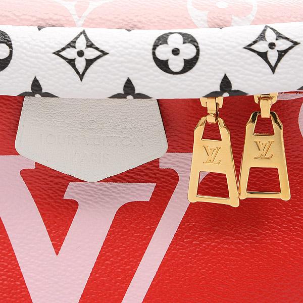 LOUISVUITTON ルイヴィトン モノグラム ジャイアント バムバッグ ルージュ　ウエストポーチ M44575