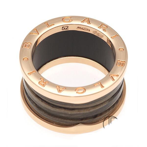 ブルガリ BVLGARI ビーゼロワン リング マーブルブラウン #52 ジュエリー ブランドジュエリー B655226