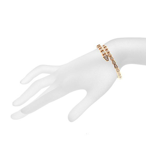 ブルガリ BVLGARI セルペンティバングルブレスレット Mサイズ BR858084 ジュエリー ブランドジュエリー