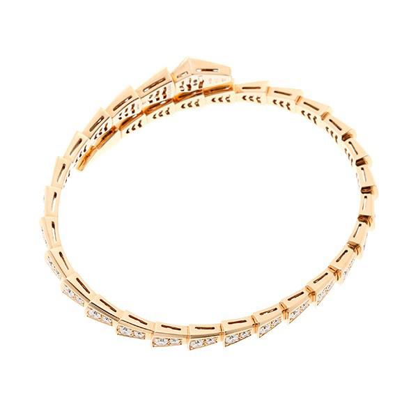 ブルガリ BVLGARI セルペンティバングルブレスレット Mサイズ BR858084 ジュエリー ブランドジュエリー