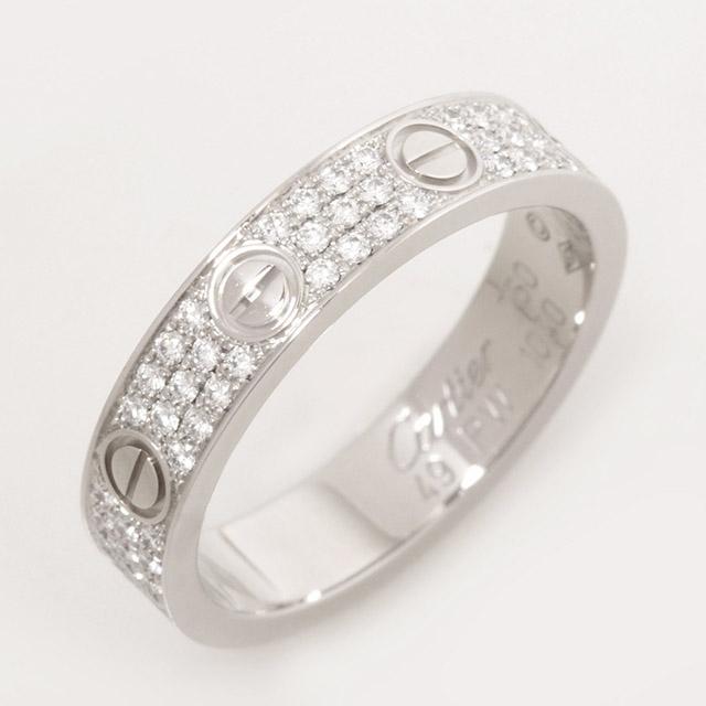 カルティエ Cartier ミニラブリング パヴェダイヤ K18WG B4083400 アクセサリー