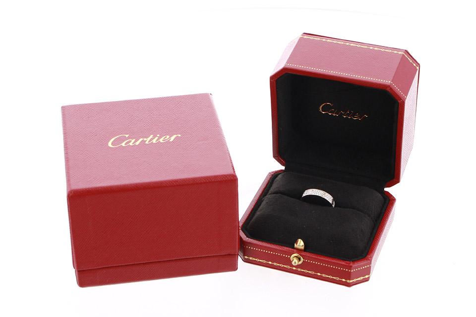 カルティエ Cartier ミニラブリング パヴェダイヤ K18WG B4083400 アクセサリー