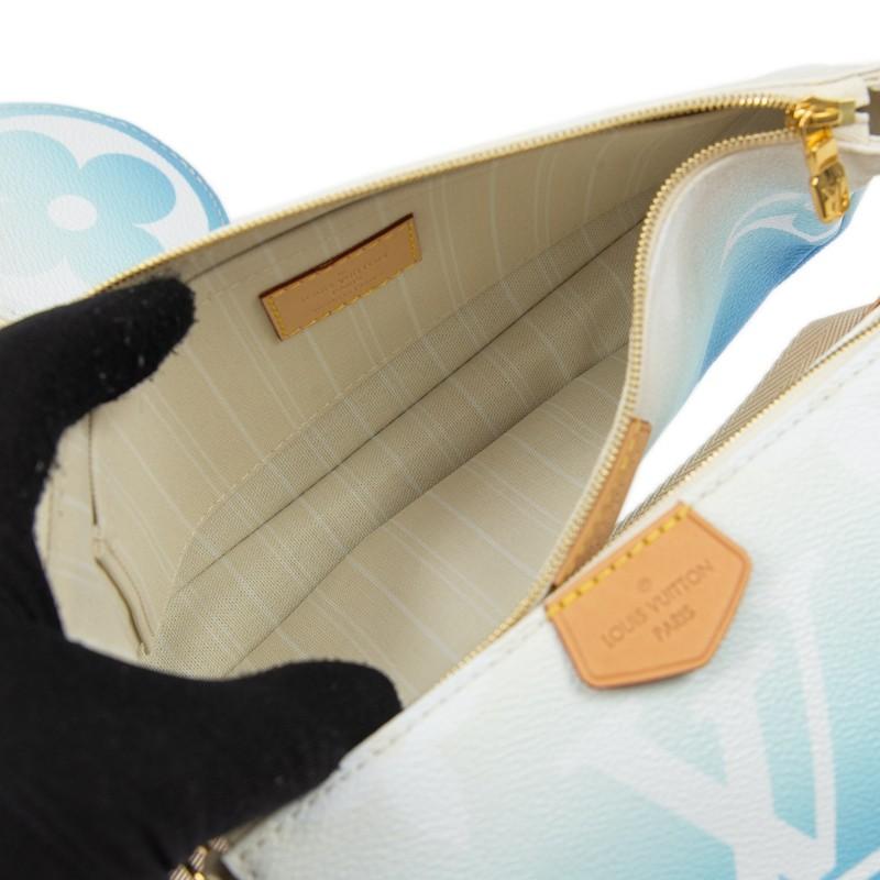 LOUIS VUITTON ルイヴィトン ショルダーバッグ ミュルティ ポシェット アクセソワール ブルー M57633