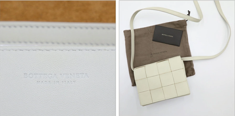 ボッテガヴェネタ BOTTEGA VENETA クロスボディバッグ ショルダーバッグ肩掛け 斜め掛け クラッチ ホワイト レディース 574051 VBOX1 9644