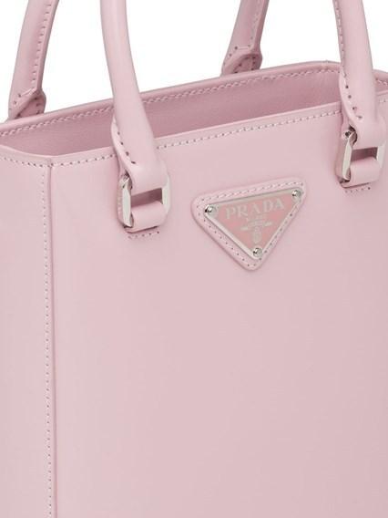プラダ PRADA スモール ブラッシュドレザー トートバッグ 1BA331_ZO6_F0E18_V_OOO