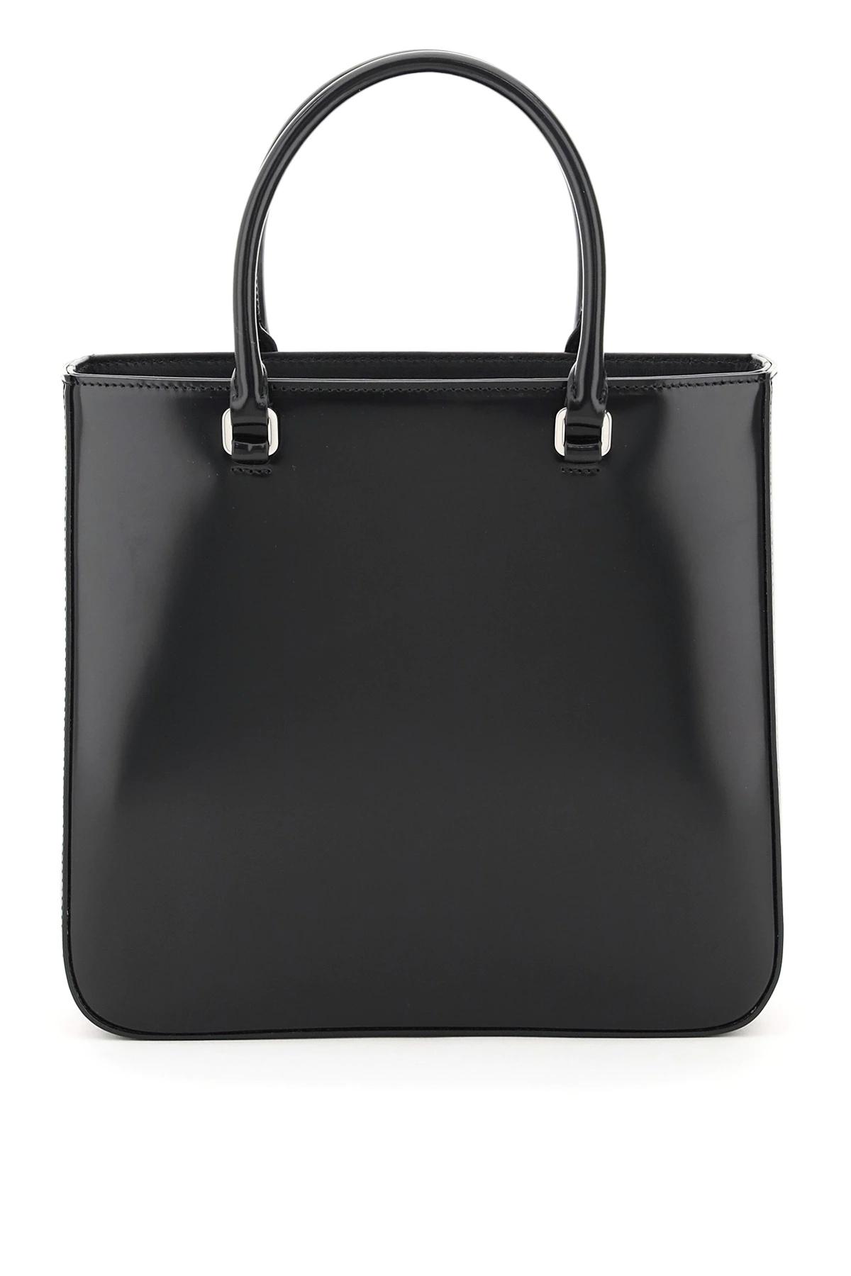 プラダ PRADA ロゴディテールのブラッシュドレザートートバッグ 1BA330 V OOO ZO6
