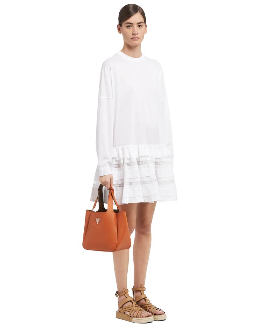 プラダ PRADA レザー ミニ トートバッグ スモールバッグ レディース 1BG335_2BBE_F0LK0_V_OOO