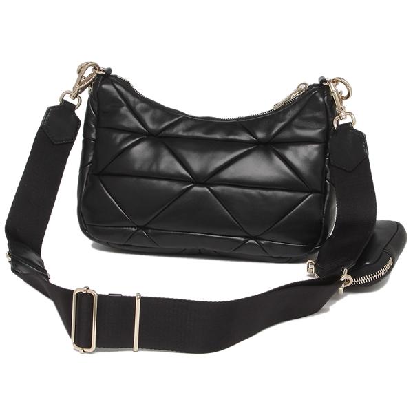 プラダバッグ ショルダーバッグ ハンドバッグ パッチワーク ミニバッグ ブラック レディース PRADA 1BC157 2DMO F0002