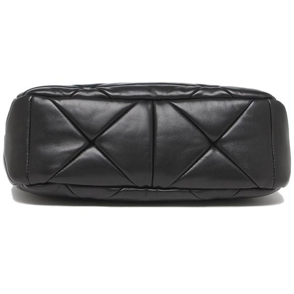 プラダバッグ ショルダーバッグ ハンドバッグ パッチワーク ミニバッグ ブラック レディース PRADA 1BC157 2DMO F0002