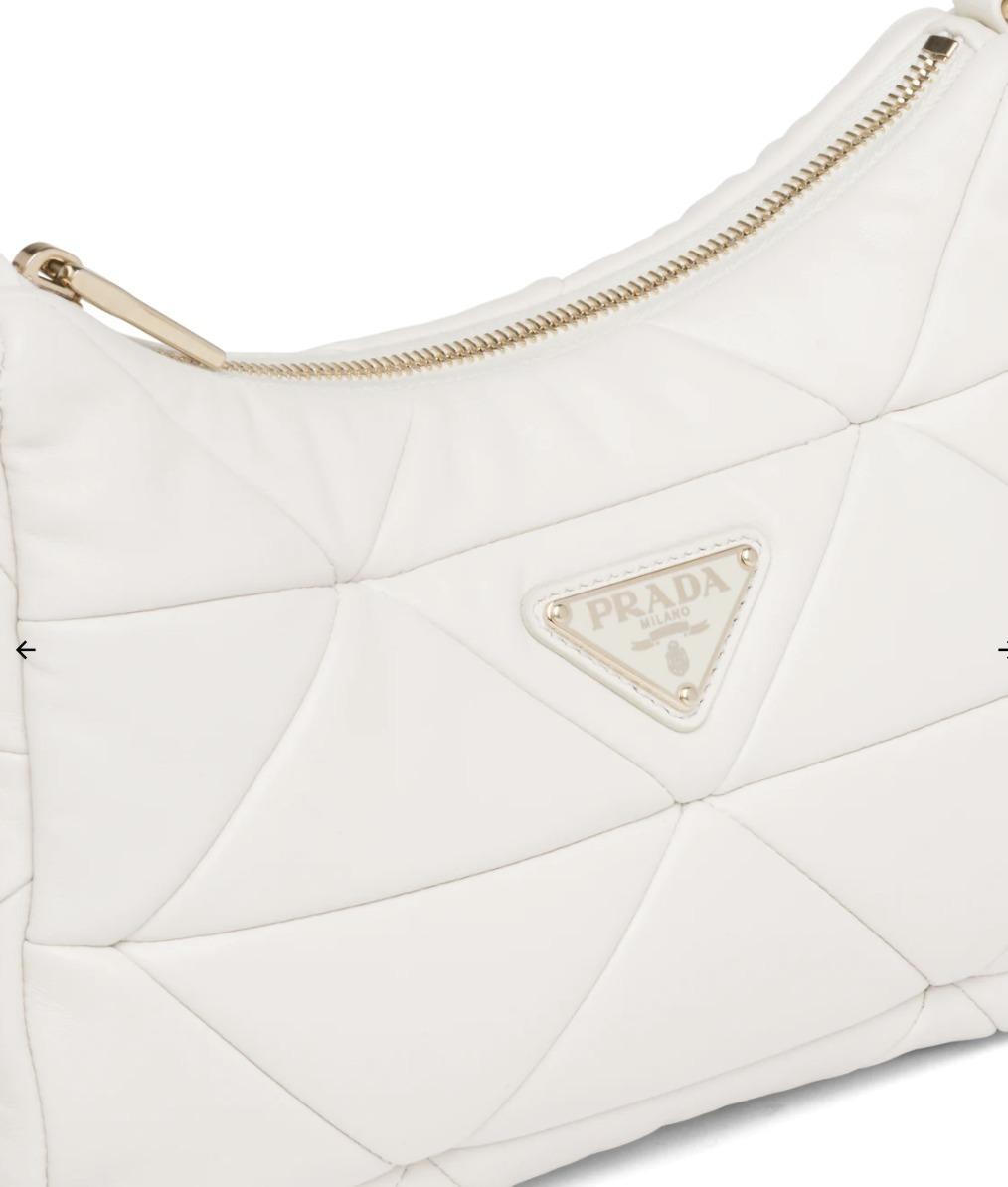 プラダ Prada System ナッパレザー パッチワーク ショルダーバッグ 1BC157_2DMO_F0009_V_L9O