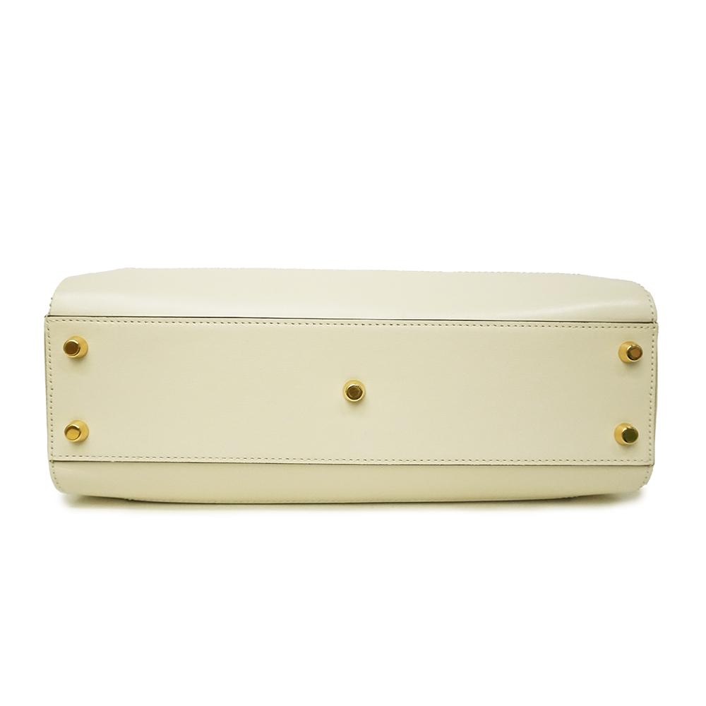 グッチ ジャッキー 1961 ミディアム レザー 2WAY トートバッグ 斜め掛け レディース ホワイト 649016 0YK0G 9022
