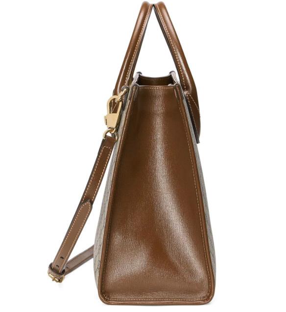 GUCCI グッチ GG スモール トートバッグ ベージュ/ブラウン 659983 92TCG 8563