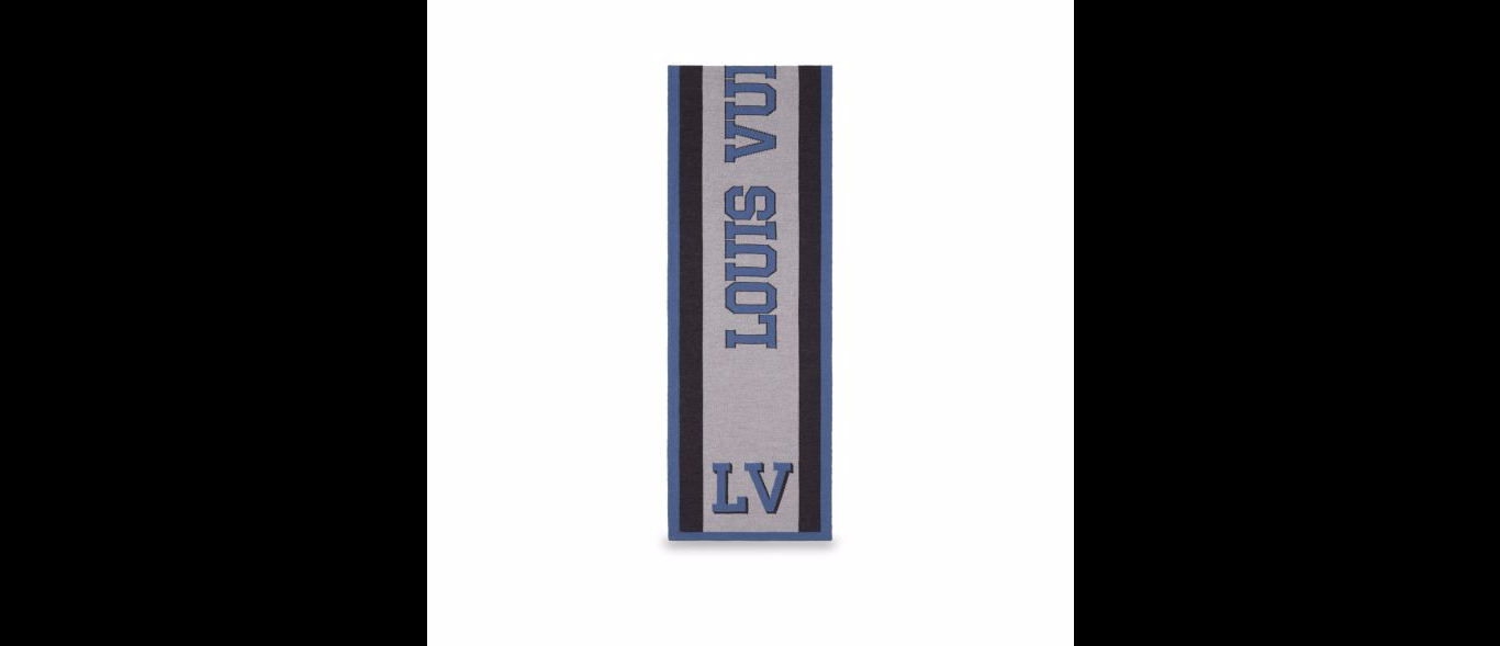 ルイヴィトンLOUIS VUITTON マフラー エシャルプ・LVリーグ  M70529