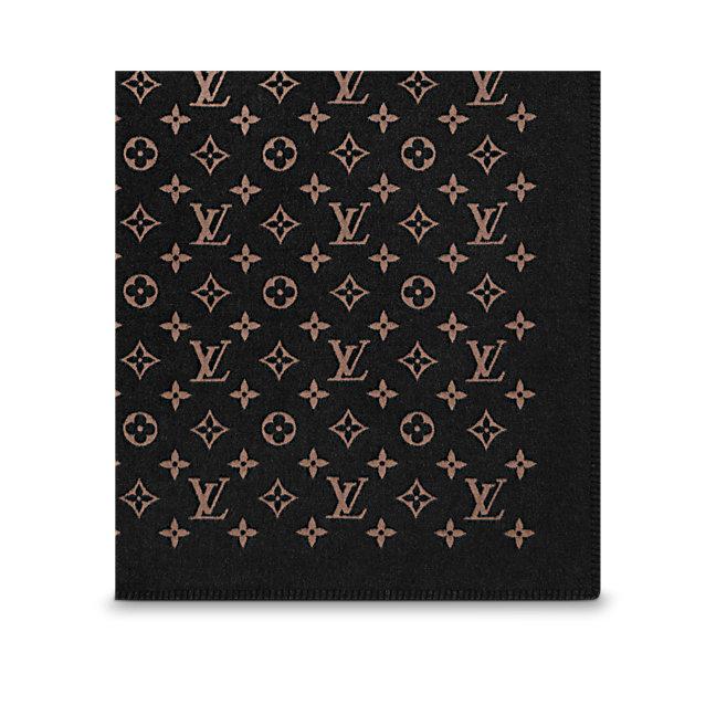 ルイヴィトン マフラー LOUIS VUITTON  プレッド・ネオ モノグラム M71128