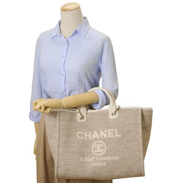 シャネル CHANEL バッグ トートバッグ レディース ベージュ ラージショッピングバッグ 2WAYショルダーバッグ A66941 B06387 NE263