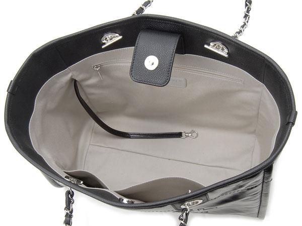 シャネル CHANEL トートバッグ A93257-Y60500-94305 ドーヴィル チェーン ブラック