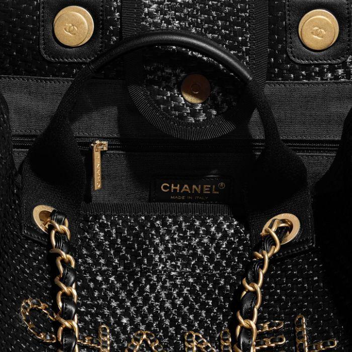 シャネルバッグ レディース CHANEL トートバッグ ドーヴィル ブラック A66941 B05086 94305