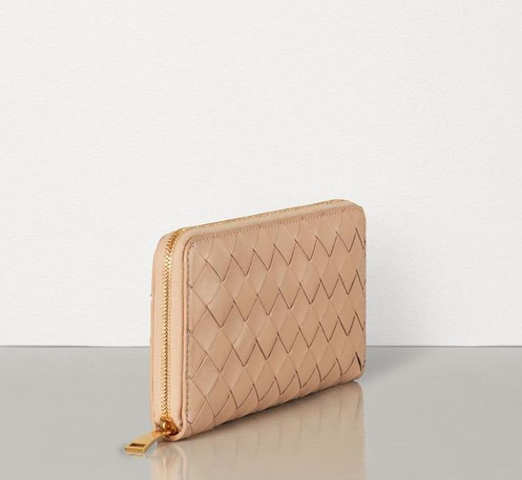 ボッテガヴェネタ BOTTEGA VENETA ラウンドファスナー長財布 ニュートラル 608051 VCPP2 8823