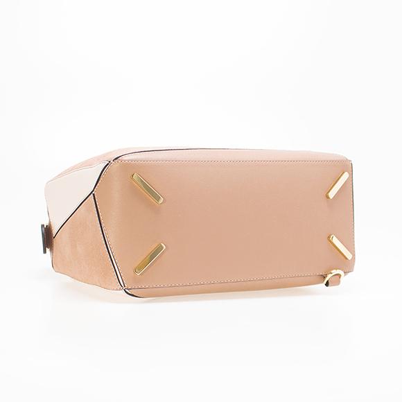 ロエベ LOEWE バッグ レディース 2WAYハンド/ショルダーバッグ PUZZLE BAG [パズル バッグ] ブラッシュピンクマルチ 322 61US20 9189