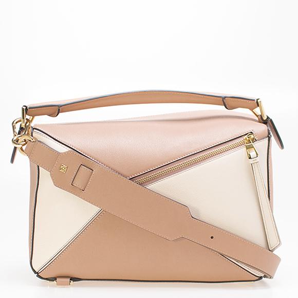 ロエベ LOEWE バッグ レディース 2WAYハンド/ショルダーバッグ PUZZLE BAG [パズル バッグ] ブラッシュピンクマルチ 322 61US20 9189