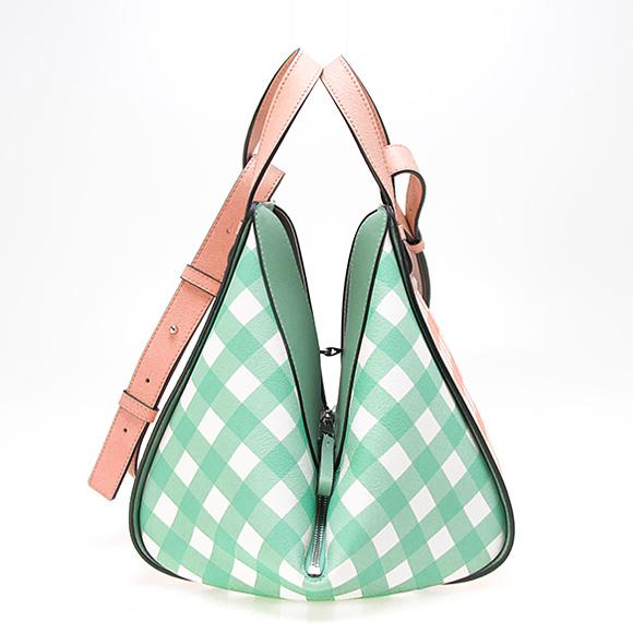 ロエベバッグ LOEWE バッグ レディース 2WAYハンド/ショルダーバッグ サーモンピンク [ハンモック スモールバッグ] 321 04 S35 7736