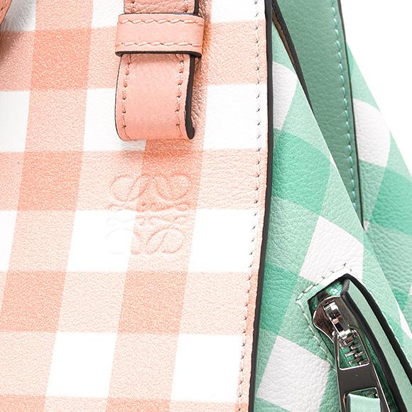 ロエベバッグ LOEWE バッグ レディース 2WAYハンド/ショルダーバッグ サーモンピンク [ハンモック スモールバッグ] 321 04 S35 7736