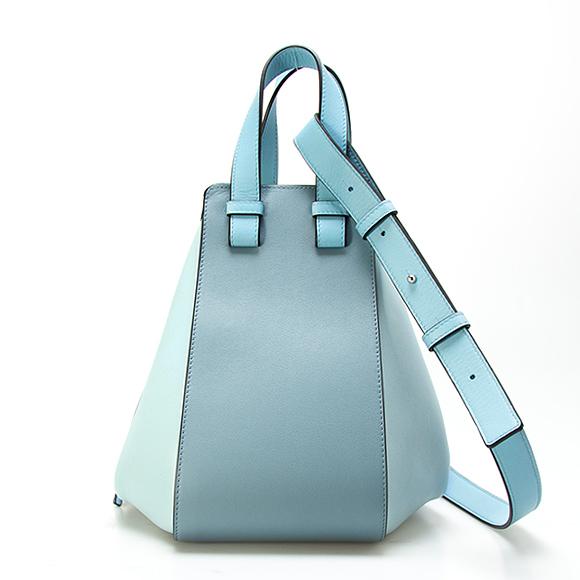 ロエベ LOEWE バッグ レディース 2WAYハンド/ショルダーバッグ ブルーマルチ  [ハンモック スモールバッグ] 387 30TS35 8880