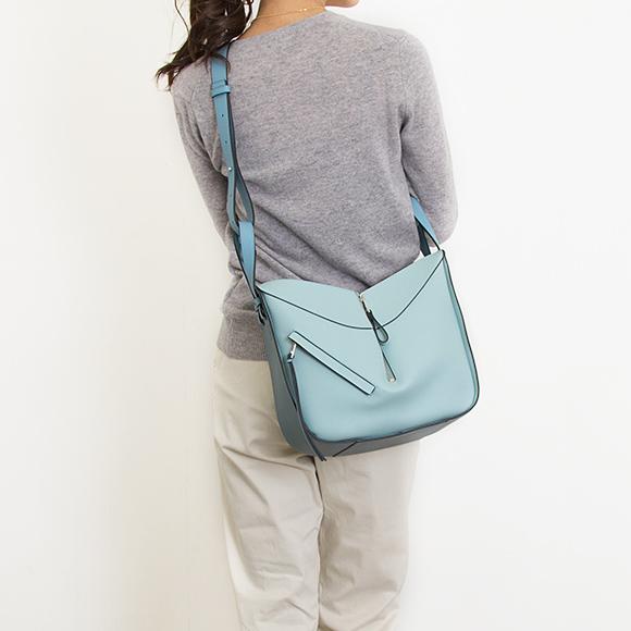 ロエベ LOEWE バッグ レディース 2WAYハンド/ショルダーバッグ ブルーマルチ  [ハンモック スモールバッグ] 387 30TS35 8880