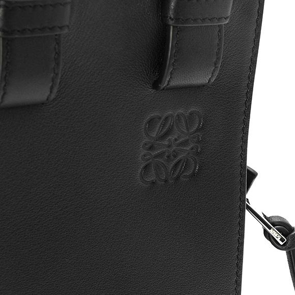 ロエベ LOEWE バッグ レディース 2WAYショルダーバッグ  [ハンモック スモールバッグ] ブラック 黒 38730 S35 1100